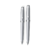 Sheaffer Prelude 340 Brushed Chrome /Nickel Trim Ballpoint Pen & .7mm Pencil Set - Image 2
