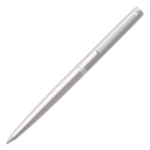 Sheaffer Sagaris 9477 Ball Pen Metallic Silver img1