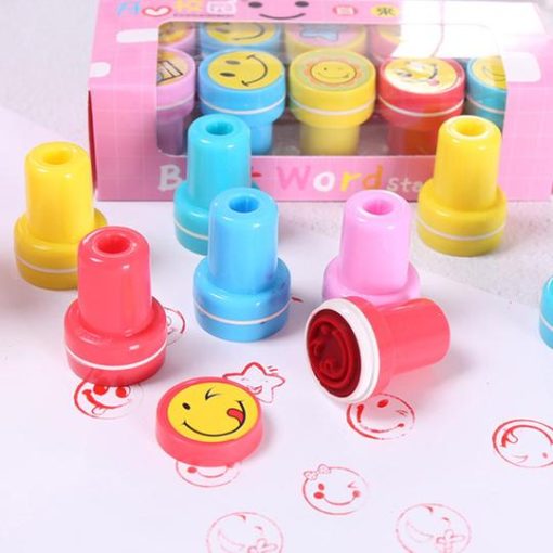 Smiling Faces DIY Painting Decoration Stamper Inbuilt Ink1