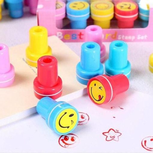 Smiling Faces DIY Painting Decoration Stamper Inbuilt Ink3