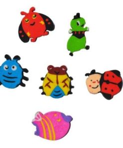 Stylish Insect Eraser For School Kids Return Gift Pack Of 6 Eraser2