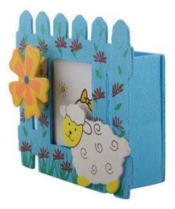 Wooden Animal FarmVille Pen Stand with Photoframe2