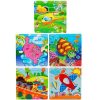 Wooden Cartoon Printed Puzzle Frame Board - Image 2