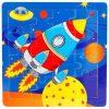 Wooden Cartoon Printed Puzzle Frame Board - Image 3