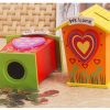 Wooden House Shape Nature Designs Piggy Coin Bank - Image 5