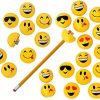 Yellow Smiley Faced Sharpener for Kids Birthday Return Gift