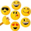 Yellow Smiley Faced Sharpener for Kids Birthday Return Gift - Image 3
