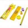 Yellow Smiley Stationery Gift Set 5 in 1