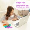 PopIT Unicorn Shape Toys - 20x20cm - wholesale only (full ctn) - Image 3