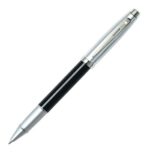 sheaffer 100 9313 black chrome rollerball pen img1