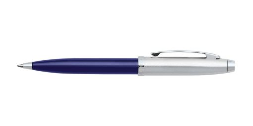 sheaffer 100 blue with brushed chrome cap ct ballpen 9308 2