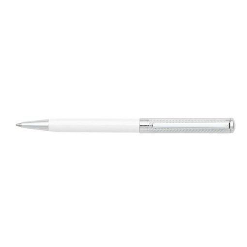 sheaffer intensity 9240 white barrel engraved ballpoint pen img2