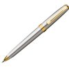 sheaffer prelude 342 silver pencil with gold plate trim img2