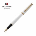 Sheaffer Prelude 9142 White Rose Gold Trim Fountain Pen - Image 2