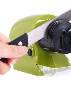 Battery Operated Home & Kitchen Useable Electric Knife Sharpener Multi-Functional Motorized Knife Blade Sharpener Home Kitchen Knives Sharpening Tool