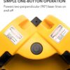 Right Angle - 90 Degree Horizontal & Vertical Laser Level Line Projection Square Level Laser with Two Suction Cups - Image 6