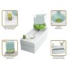 Paint Brush Cleaner Easy Cleaning Basin Paintbrush Washing Tool Brush Rinser - Image 2
