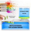 Paint Brush Cleaner Easy Cleaning Basin Paintbrush Washing Tool Brush Rinser - Image 7
