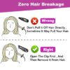 Tic Tac Hair Clips for Girls (Pack of PCs) Matt Black - Image 7