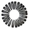Tic Tac Hair Clips for Girls (Pack of PCs) Matt Black - Image 5