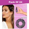 Tic Tac Hair Clips for Girls (Pack of PCs) Matt Black - Image 6