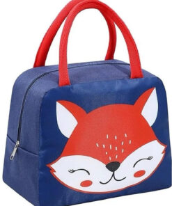 Cart 1 Cute Cartoon Animal Pattern Waterproof Large Capacity Lunch Box Bag