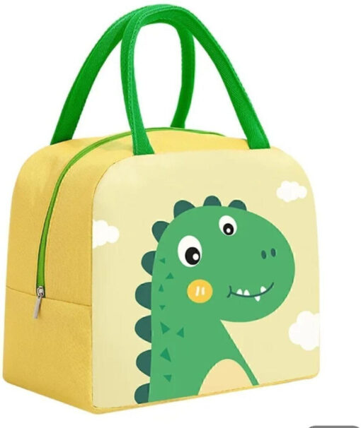 Cute Cartoon Animal Pattern Waterproof Large Capacity Lunch Box Bag for Women