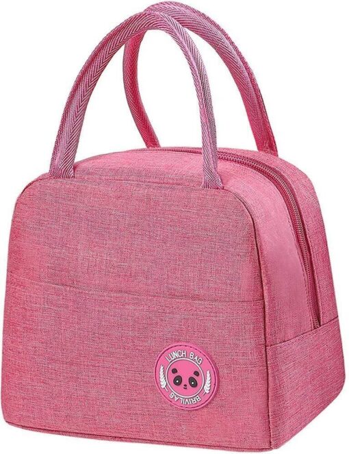 Aluminium lining Thermal Insulated Lunch Bag for Work School and Office