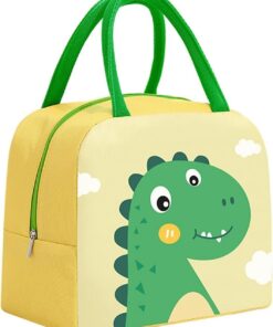 Cute Lunch Bags for Women, Small Portable Cartoon Thermal Lunch Bag
