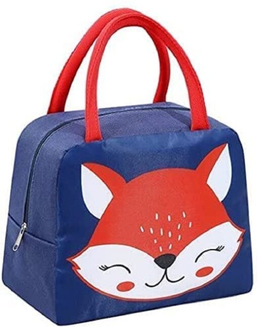 Lunch Bag Thermal Insulation Useful Durable Oxford Cartoon Lunch Bag