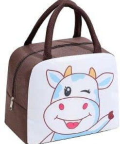 Cart 5 Lunch Bag Thermal Insulation Useful Durable Oxford Cartoon Lunch Bag