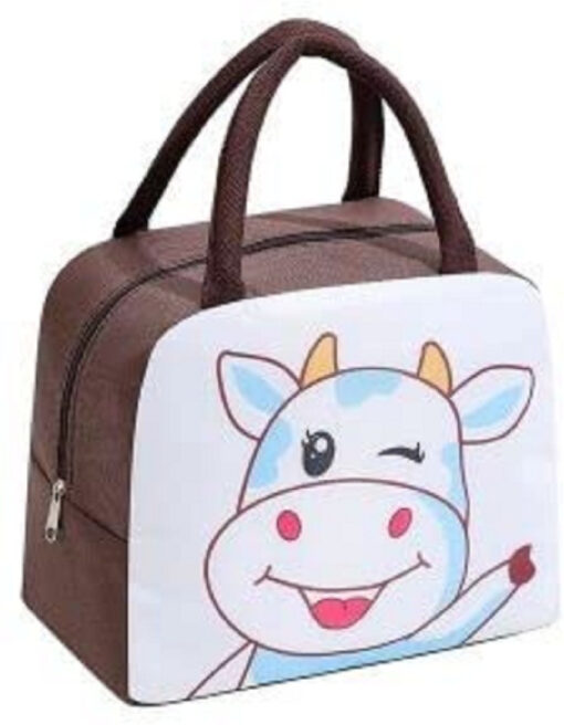 Lunch Bag Thermal Insulation Useful Durable Oxford Cartoon Lunch Bag