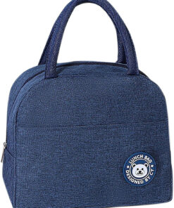 21 smiley design tote lunch bag with aluminum foil for work original imah2yphhfgskcg6