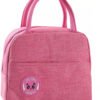 21 smiley design tote lunch bag with aluminum foil for work original imahfcfj8qxgumrh