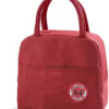 21 smiley design tote lunch bag with aluminum foil for work original imahyjm25ngx4egf