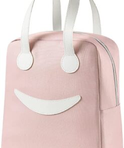 23 insulated lunch bag for men women kids boy girl smiley design original imah3cjf5fg9gawy