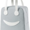 Insulated Lunch Bag for Men Women Kids Boy Girl, Smiley Design
