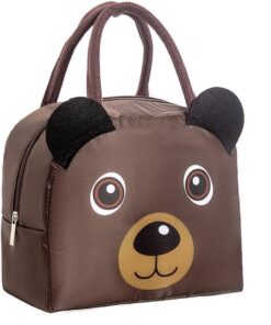 Cart 2 Insulated Lunch Box Bag Soft Leakproof Lunch Bag for Kids Men Women