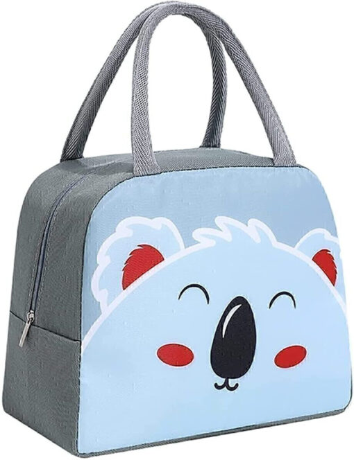 Insulated Reusable Small Lunch Bag Tote Bag for Women Printed Lunch Bag