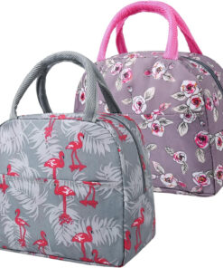 23 lunch bag for women 2pcs striped lunch box lunch tote bag original imahy9kh4y2psusf