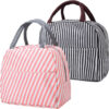23 lunch bag for women 2pcs striped lunch box lunch tote bag original imahy9khd3tp68hg