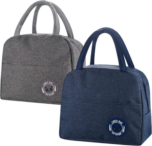 Lunch Bags,Thermal Lunch Bags Reusable Waterproof Leakproof for Women Men