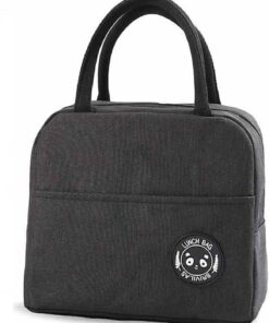 Cart 4 Insulated Lunch Bag for Men Women Kids Boy Girl Smiley Design Tote Lunch Bag