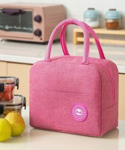 Cart 7 Insulated Lunch Bags Small for Women School Thermal Cooler Tote Bag