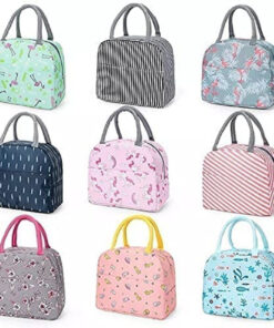 24 lunch bag handle insulation cooler bag for women picnic original imah32ggqfkzbhjb