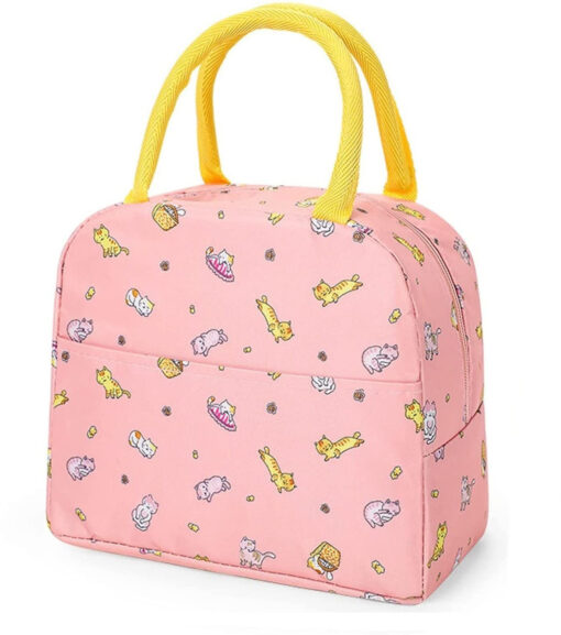 Lunch Bag Handle Insulation Cooler Bag for Women