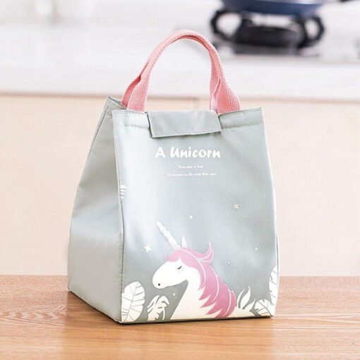 Thick Thermal Insulated Cooler Lunch Bag Large Capacity Portable Cartoon