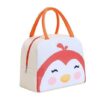 KARDIFF Lunch Box Thermal Insulated Lunch Box Meal Prep Containers Portable Lunch Bags Water Resistant Oxford Cloth Cartoon Colors Insulated Bag (Penguin) 2 31m7Tk4mjpL