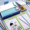 KARDIFF Pencil Box Stationary Box for Kids with Different Compartments
