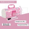 KARDIFF Pencil Box Stationary Box for Kids with Different Compartments